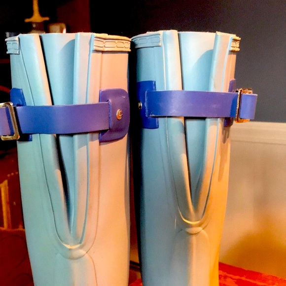 Hunter Womans Tall Boots WITH INSERTS!! - Picture 6 of 7